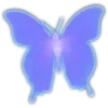🦋 Эмодзи «Blue &amp; Black #color #blue» для Telegram