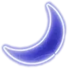 🌒 Эмодзи «Blue &amp; Black #color #blue» для Telegram