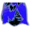 😠 Эмодзи «Blue &amp; Black #color #blue» для Telegram