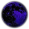 🌑 Эмодзи «Blue &amp; Black #color #blue» для Telegram