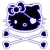 ☠️ Эмодзи «Blue &amp; Black #color #blue» для Telegram