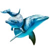 🐬 Эмодзи «Синий» для Telegram
