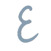 💙 Эмодзи «Серые буквы» для Telegram