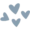 💙 Эмодзи «Серые буквы» для Telegram