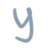 💙 Эмодзи «Серые буквы» для Telegram