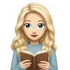 💙 Эмодзи «Light Blue Emoji» для Telegram