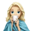 💙 Эмодзи «Light Blue Emoji» для Telegram