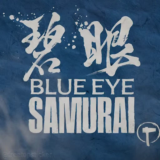 Стикерпак Blue Eye Samurai для Telegram — скачать