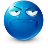 🤩 Эмодзи «Blue Face Emoji» для Telegram