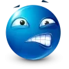 🤩 Эмодзи «Blue Face Emoji» для Telegram