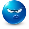 🤩 Эмодзи «Blue Face Emoji» для Telegram