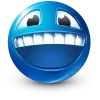 🤩 Эмодзи «Blue Face Emoji» для Telegram