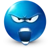 🤩 Эмодзи «Blue Face Emoji» для Telegram