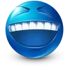 🤩 Эмодзи «Blue Face Emoji» для Telegram