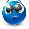 🤩 Эмодзи «Blue Face Emoji» для Telegram