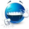 🤩 Эмодзи «Blue Face Emoji» для Telegram
