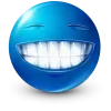 🤩 Эмодзи «Blue Face Emoji» для Telegram