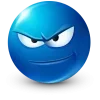 🤩 Эмодзи «Blue Face Emoji» для Telegram