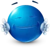 🤩 Эмодзи «Blue Face Emoji» для Telegram