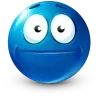 🤩 Эмодзи «Blue Face Emoji» для Telegram