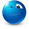 🤩 Эмодзи «Blue Face Emoji» для Telegram