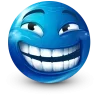 🤩 Эмодзи «Blue Face Emoji» для Telegram
