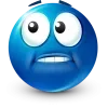 🤩 Эмодзи «Blue Face Emoji» для Telegram