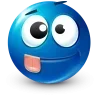 🤩 Эмодзи «Blue Face Emoji» для Telegram