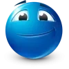 🤩 Эмодзи «Blue Face Emoji» для Telegram