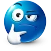 🤩 Эмодзи «Blue Face Emoji» для Telegram