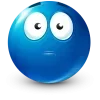 🤩 Эмодзи «Blue Face Emoji» для Telegram