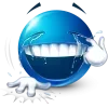 🤩 Эмодзи «Blue Face Emoji» для Telegram