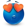 🤩 Эмодзи «Blue Face Emoji» для Telegram