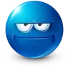 🤩 Эмодзи «Blue Face Emoji» для Telegram