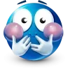 🤩 Эмодзи «Blue Face Emoji» для Telegram
