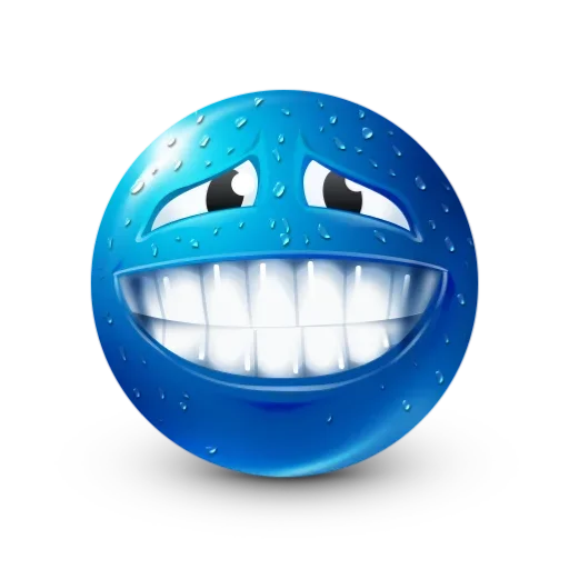😓 Стикер «blue facebook» для Telegram