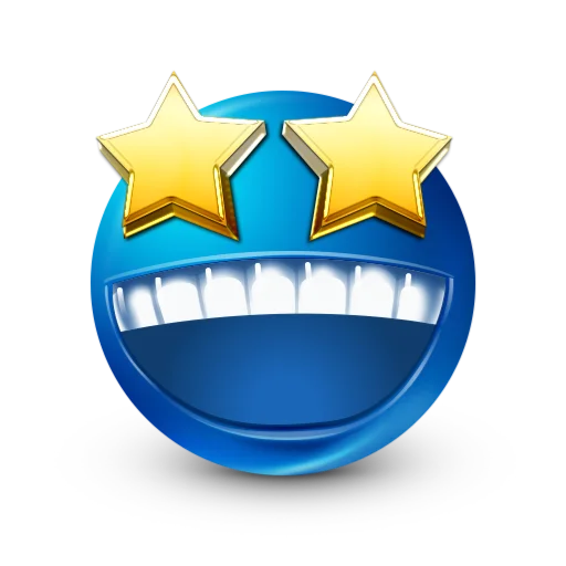 🤩 Стикер «blue facebook» для Telegram