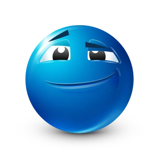 😏 Стикер «blue facebook» для Telegram