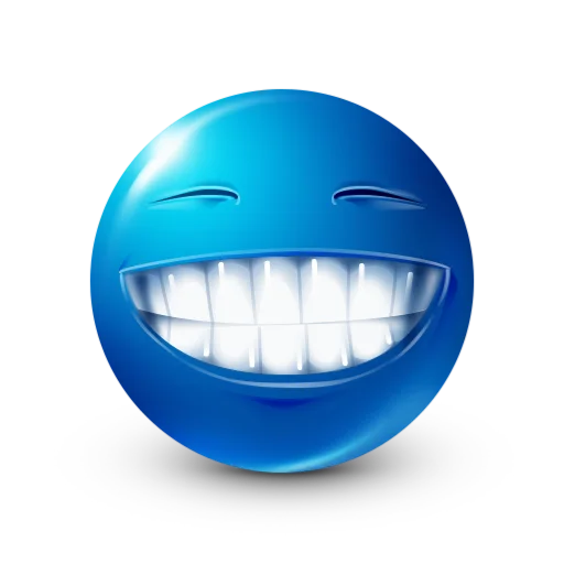 😁 Стикер «blue facebook» для Telegram