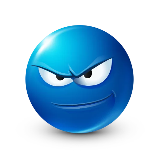 😏 Стикер «blue facebook» для Telegram