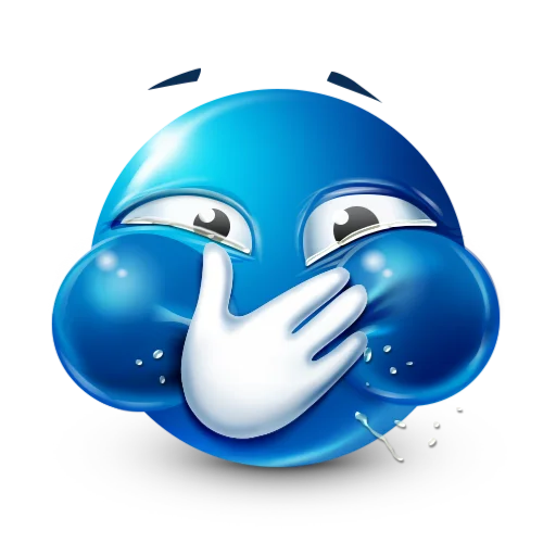 😹 Стикер «blue facebook» для Telegram