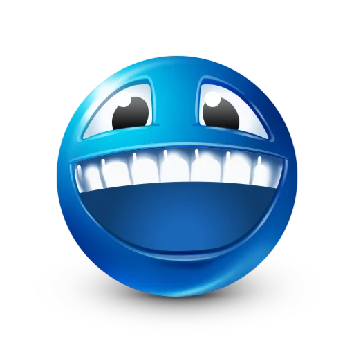 🙂 Стикер «blue facebook» для Telegram