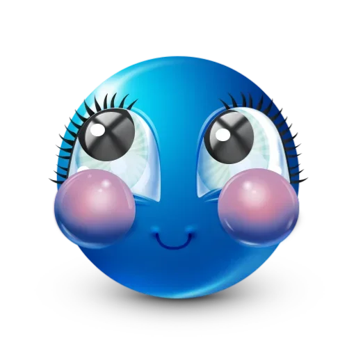 😊 Стикер «blue facebook» для Telegram