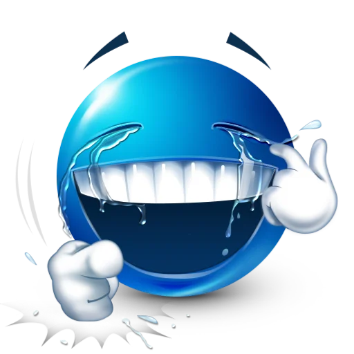 🤣 Стикер «blue facebook» для Telegram