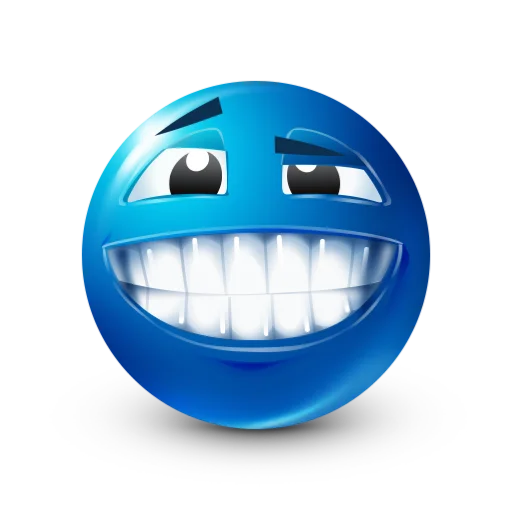 😁 Стикер «blue facebook» для Telegram