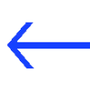 ⬅️ Эмодзи «blue font» для Telegram