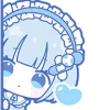 🤩 Эмодзи «blue girl» для Telegram