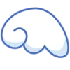 🤩 Эмодзи «blue girl» для Telegram