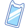 🤩 Эмодзи «blue girl» для Telegram