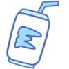 🤩 Эмодзи «blue girl» для Telegram